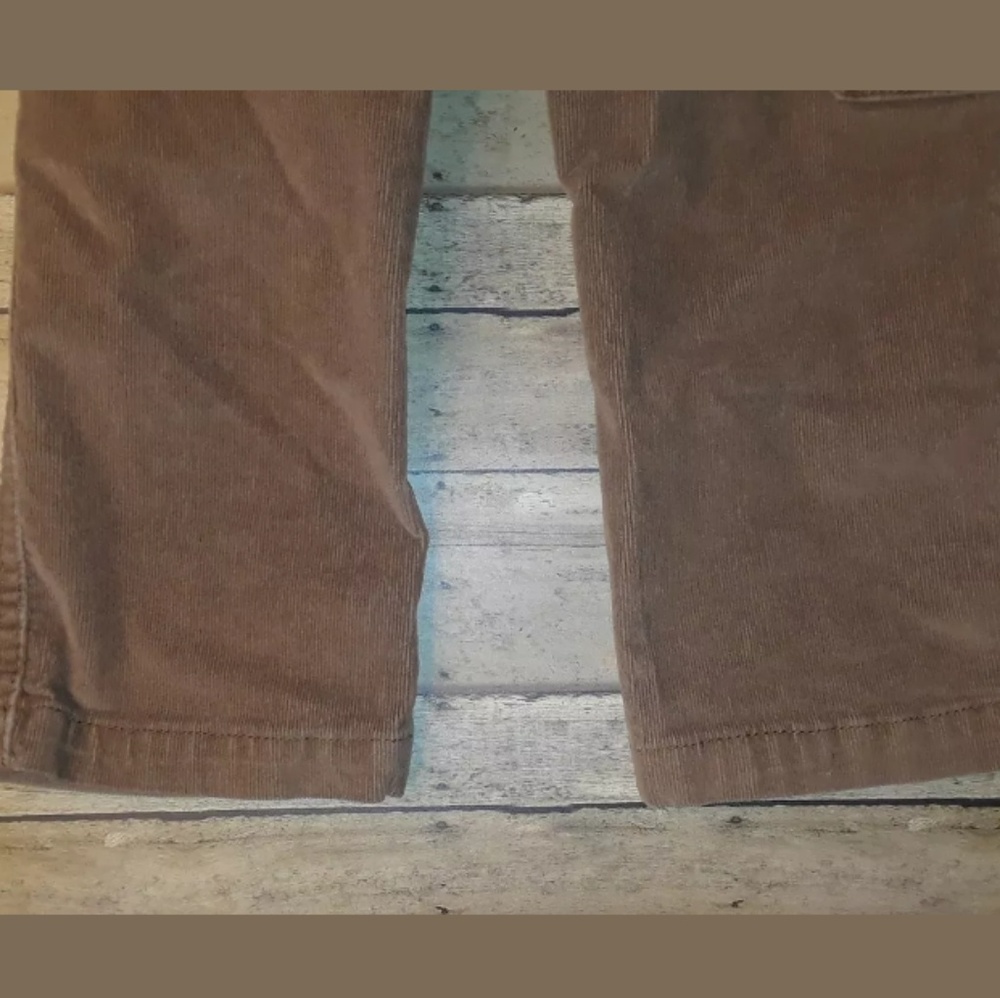 Sold! Oshkosh Brown Khaki Corduroy Overalls Pants - Picture 6 of 6